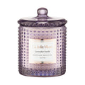 LA JOLIE MUSE Lavender Suede Candle, Lavender Scented Candles Gifts for Women, Aromatherapy Candle, Candles for Home Scented, 75