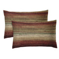 Emvency Set Of 2 Throw Pillow Cover Western Tribal Geometric Brown Southwest Decorative Pillow Case Home Decor Lumbar Pillow 12