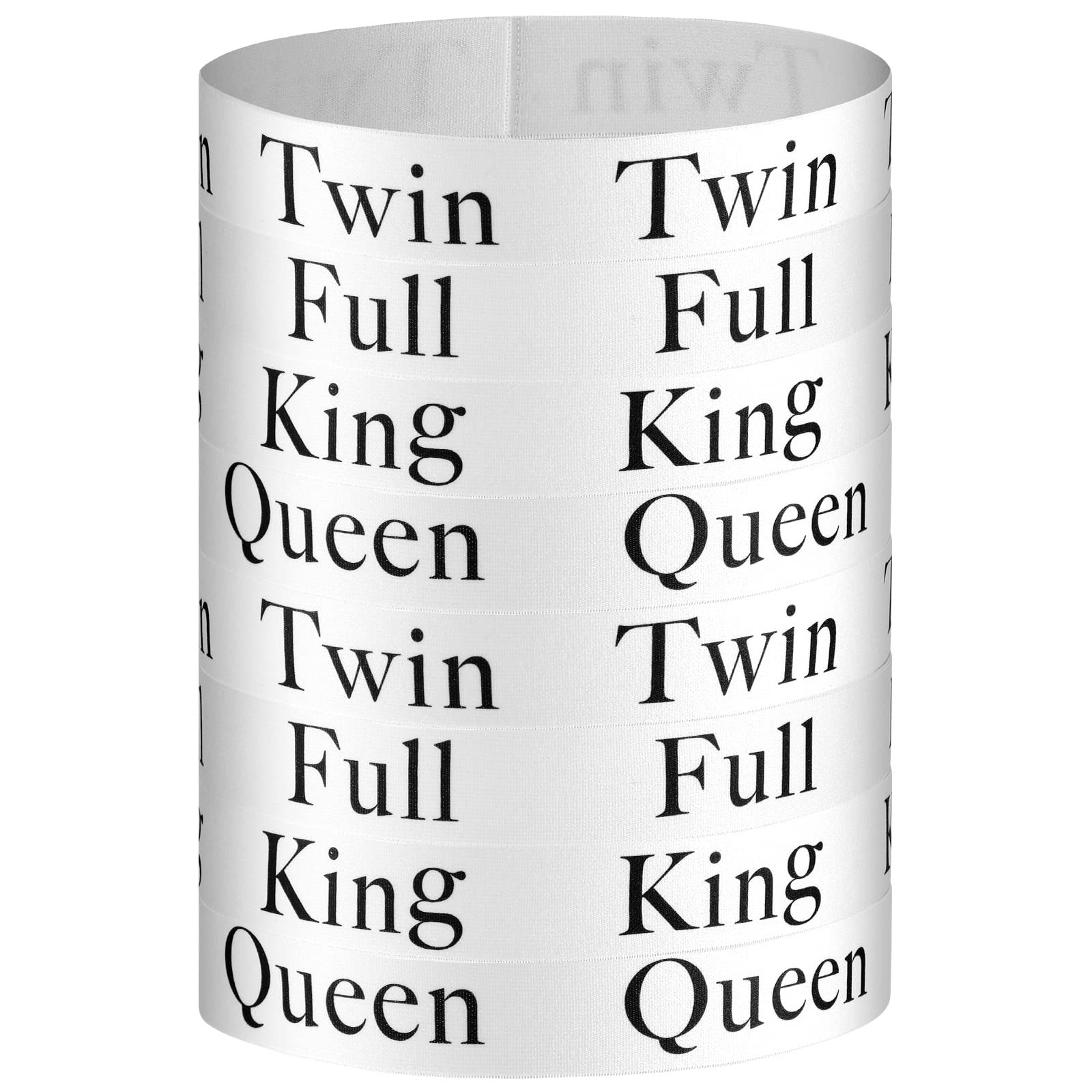 Oudain 8 Pcs Bed Sheet Organizer Bands Sheet Closet Organization Keepers King Twin Full Queen Sheet Straps Elastic Bed Sheet Sto