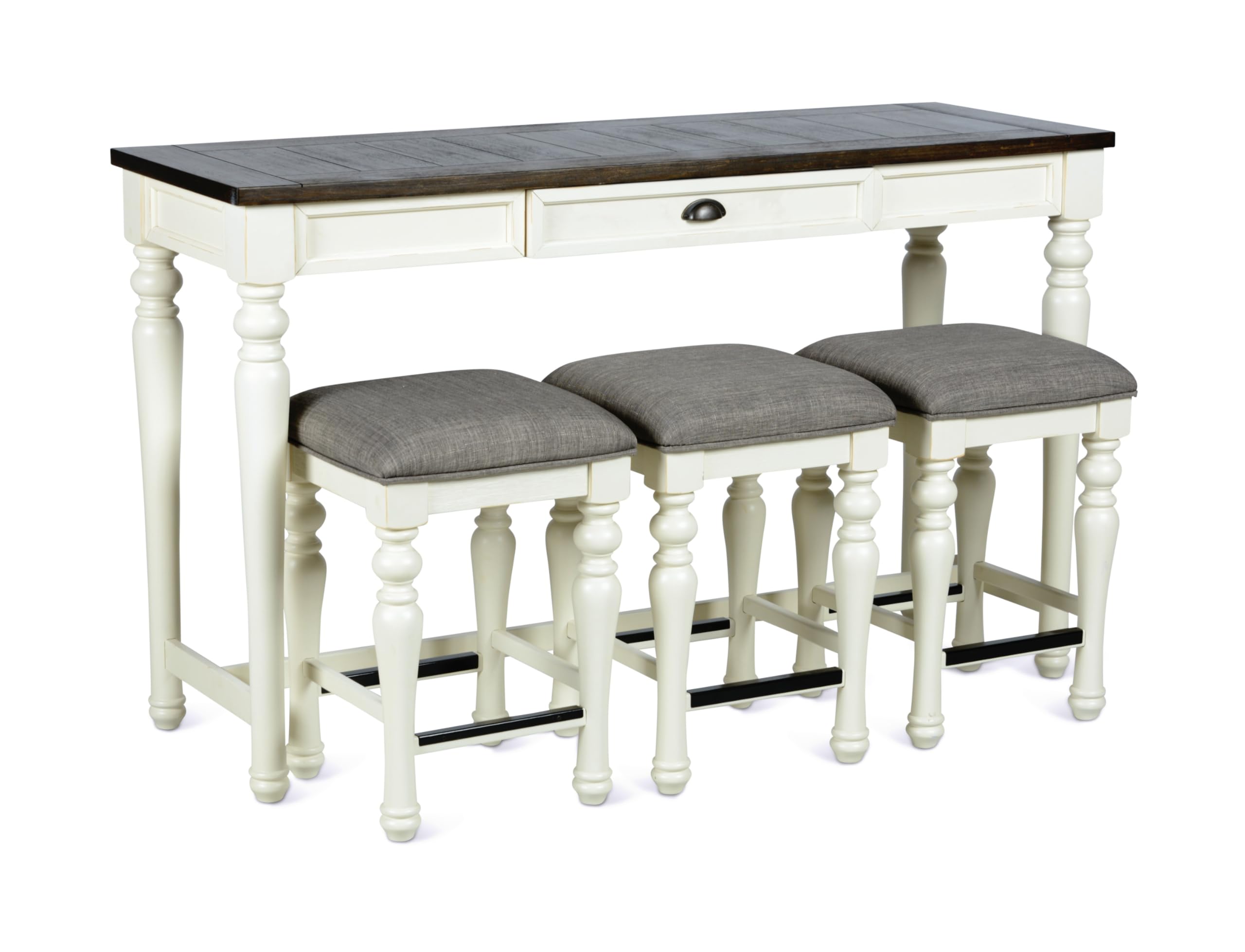 Steve Silver Furniture Joanna Sofa Bar 4PC Set - Thumbnail 2