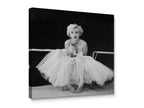 Niwo ART-Monroe C, Classic Movie Stars Canvas Wall Art Home Decor,Stretched Ready to Hang (20''x20''x3/4'')