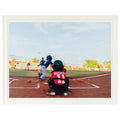 ArtToFrames 8x12 Inch White Picture Frame, This 1.00 Inch Custom Wood Poster Frame is White - Comes with Foam Backing 3/16 inch 