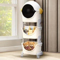 Toypenter 3Tier Space Saving Storage Rack Organiser | Spaceman Shape Multipurpose Storage Rack For Kids | Portable Organizer Sh