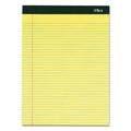 Tops 63376 Notepads,Narrow Ruled,100 Shts,8-1/2-Inch X11-3/4-Inch,6/Pk,Canary