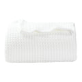Bedsure 100% Cotton Blankets Twin Xl Size For Bed - Waffle Weave Blankets For All Seasons, Cozy And Soft Woven Blankets, Lightwe