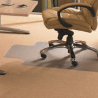Floortex® Advantagemat® Vinyl Lipped Chair Mat for Carpets up to 3/8" - 45" x 53"