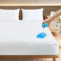 King Mattress Protector King Size Mattress Cover Protector Absorbent & Skin-Friendly & Noiseless Mattress Topper Pad Bed Sheets