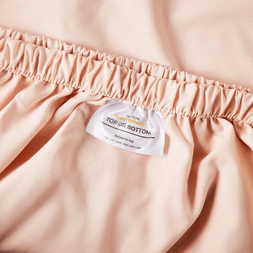 Peachskinsheets Chocolate Sheet Set - 1500Tc Level Of Softness - Extra Soft Cooling Sheets For Hot Sleepers And Night Sweats - T