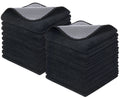 KinHwa Kitchen Washcloths for Dishes Absorbent Microfiber Dish Cloths Quick Dry Dish Rags with Poly Scour Scrub Side Ideal for K