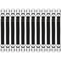 Boao 12 Pcs Bed Sheet Clips Straps Sheet Corner Straps Holder Adjustable Mattress Clips, Elastic Bed Sheet Grippers Straps Suspe