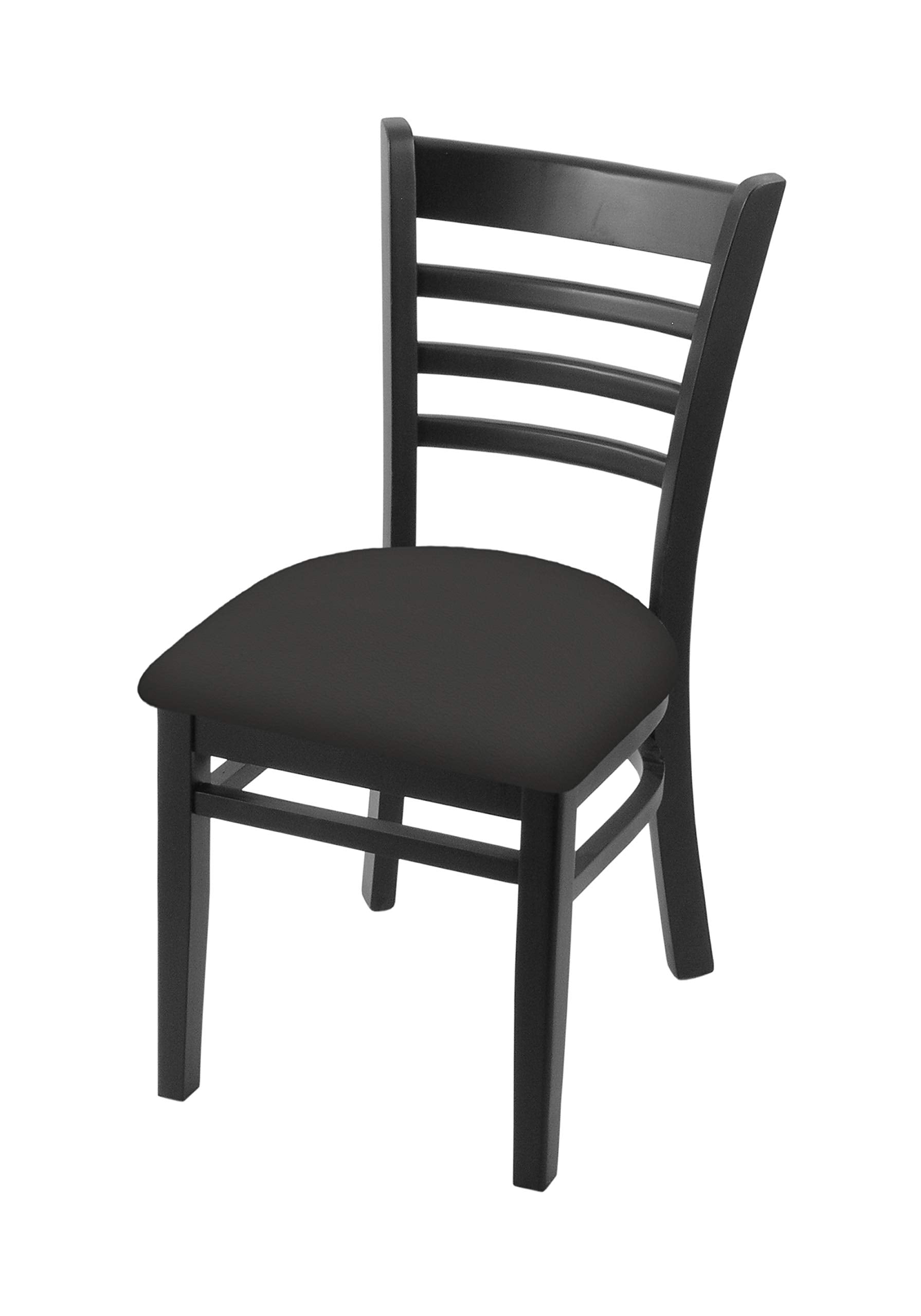 Holland Bar Stool Co. 3140 18 Chair with Black Finish and Canter Iron Seat