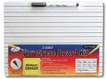 The Classics Dry Erase Whiteboard Kit Complete Set With 11.75 X 9 Inches Board, Black Dry Erase Pen And Eraser (Tpg-388), White