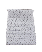 Chezmoi Collection 3-Piece Kids/Teens Sports Sheet Set - Soft Microfiber White Gray Baseball Basketball Football Soccer, Twin Xl
