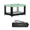 Dream On Me Zodiak Portable Playard in Mint, Lightweight, Packable and Easy Setup Baby Playard, Breathable Mesh Sides and Soft F