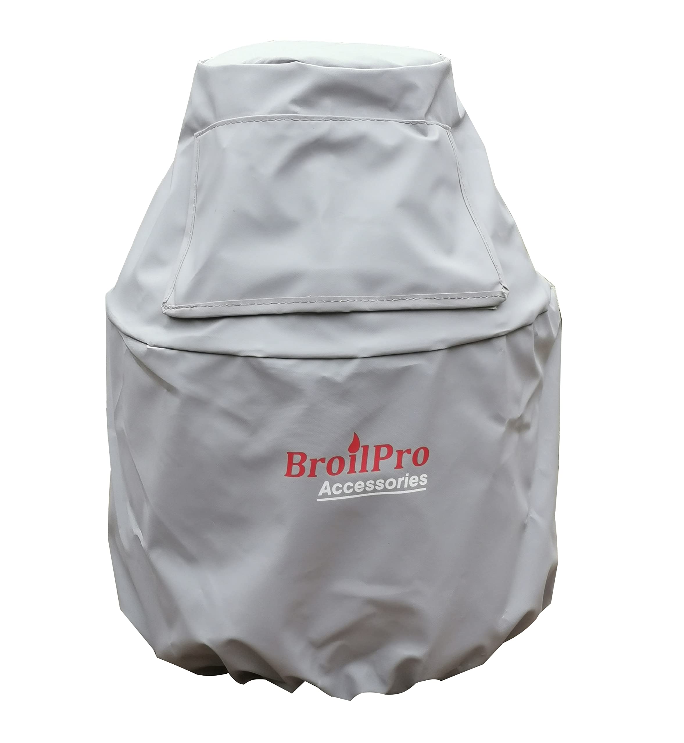 Broilpro Accessories Propane Tank Cover Fits 20-Pound Steel Propane Cylinder - Grey