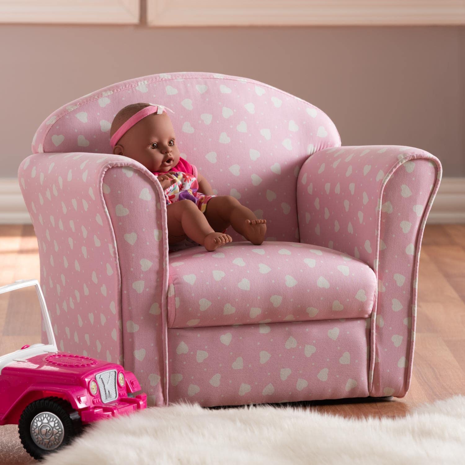 Baxton Studio Erica Kids Armchair - Thumbnail 4