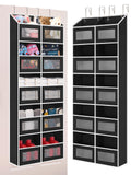 Wakaye Over the Door Organizer Hanging 10 Compartments, 80 lbs Load Behind Door Stuffed Animal Storage, Extra Large Toys Storag