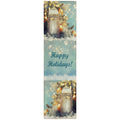 Wonderland Wn3 Blue Seasonal Rug Runner 2' 3" X 7 ' 6"