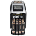 Royal Sovereign 4 Row Electric Coin Counter/Sorter With Patented Anti-Jam Technology & Digital Counting Display (Fs-44N), Black
