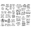 Seasonstorm Funny Love Words Precut Waterproof Decoration Autocollant Stationery Scrapbooking Planner Sticker Cute Travel Toy Pa