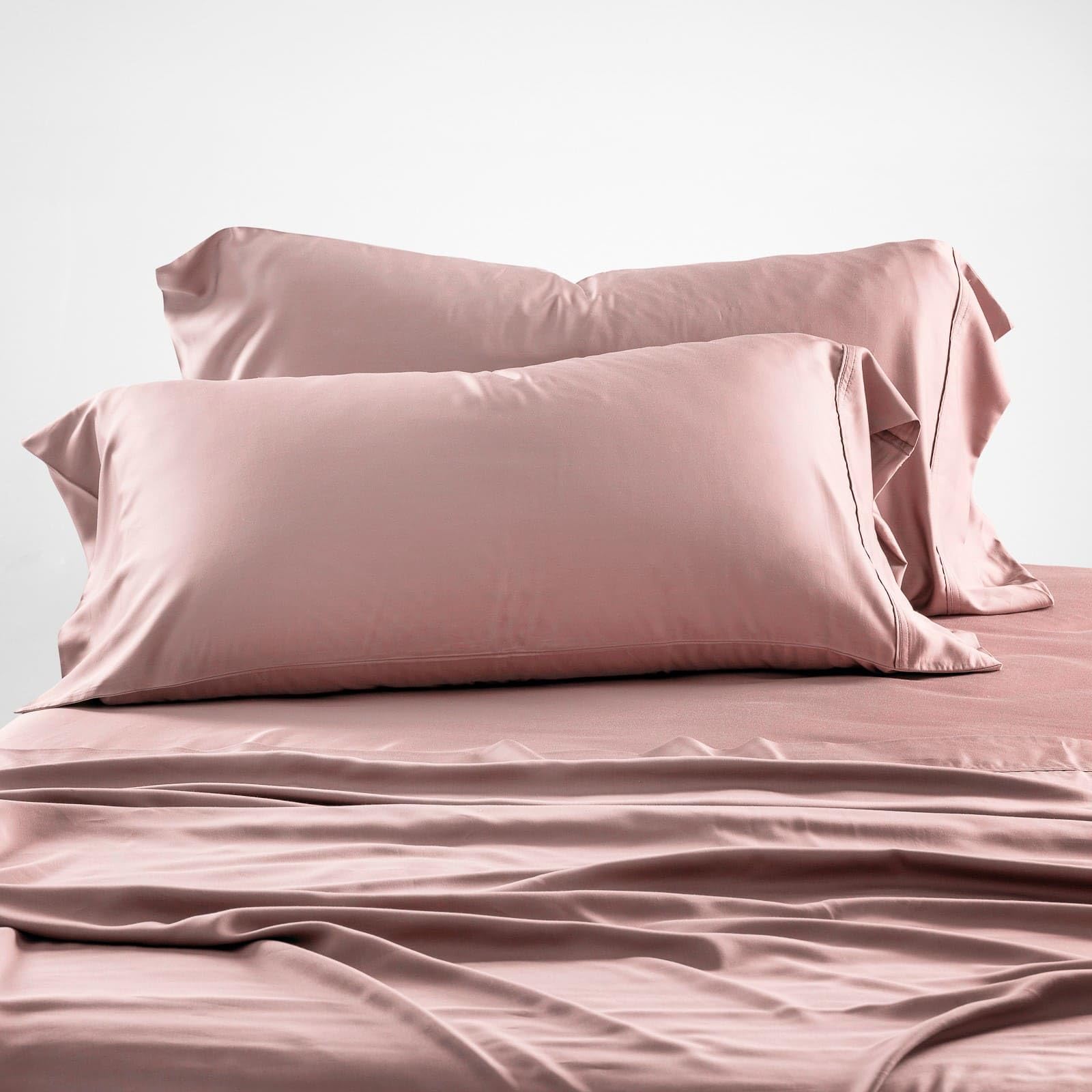 Olive + Crate Tencel Eucalyptus Colling Pillow Cases For Hot Sleepers - Moisture Wicking, Temperature Regulating King Size Silk