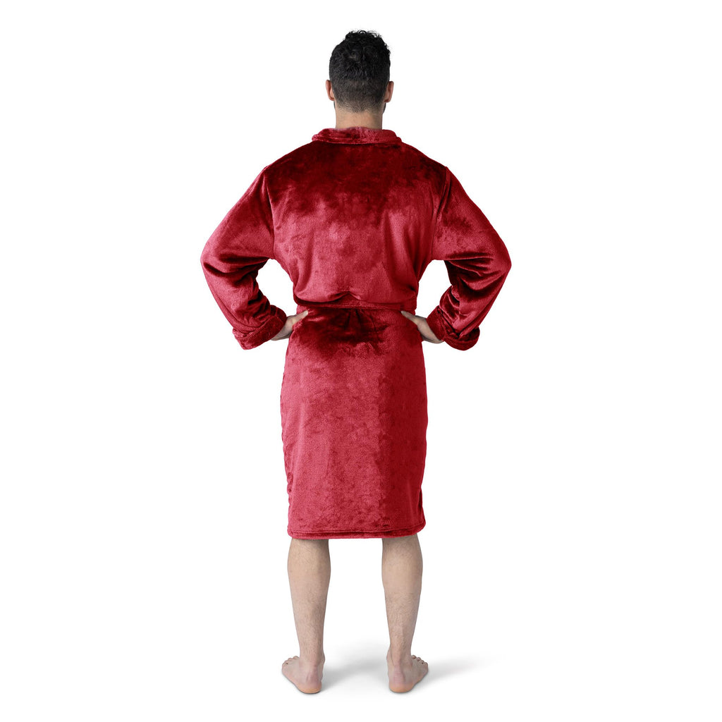 Northwest Nhl New Jersey Devils Unisex-Adult Silk Touch Bath Robe, Large/X-Large, Team Colors