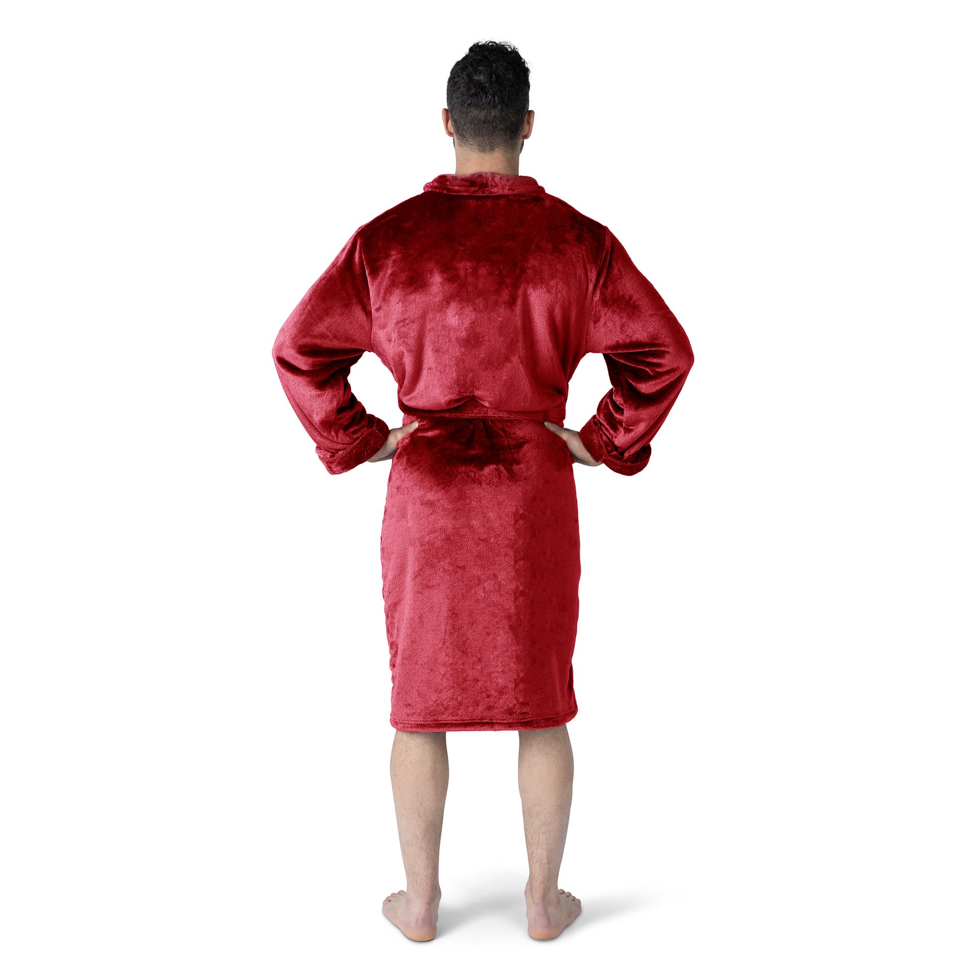 Northwest Nhl New Jersey Devils Unisex-Adult Silk Touch Bath Robe, Large/X-Large, Team Colors