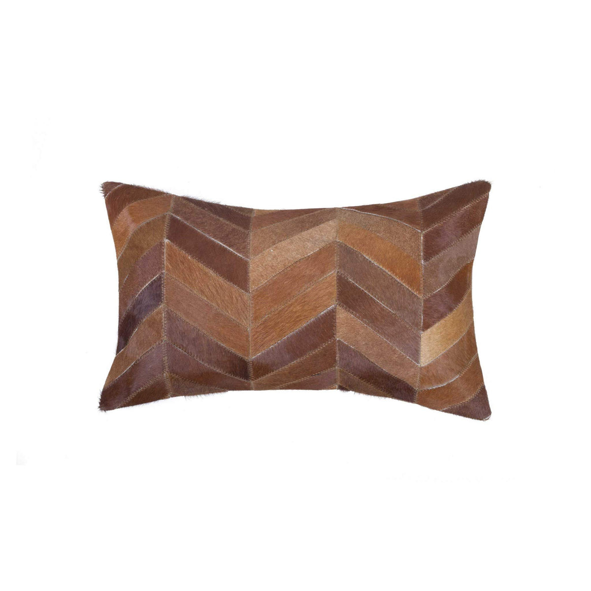 HomeRoots Cowhide, Microsuede, Polyfill 12' x 20' x 5' Tan - Pillow