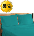 Elegant Comfort Bedding Luxury 4-Piece Bed Sheet Set 1500 Premier Hotel Quality Wrinkle Free With Deep Pockets, California King,