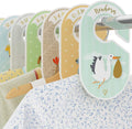 Baby Closet Dividers & Baby Clothes Organizer - 18 X Baby Clothes Closet Dividers - Neutral Hangers (Boy & Girl) - Size & Age Baby Clothes Dividers - Cozy Hedgehog