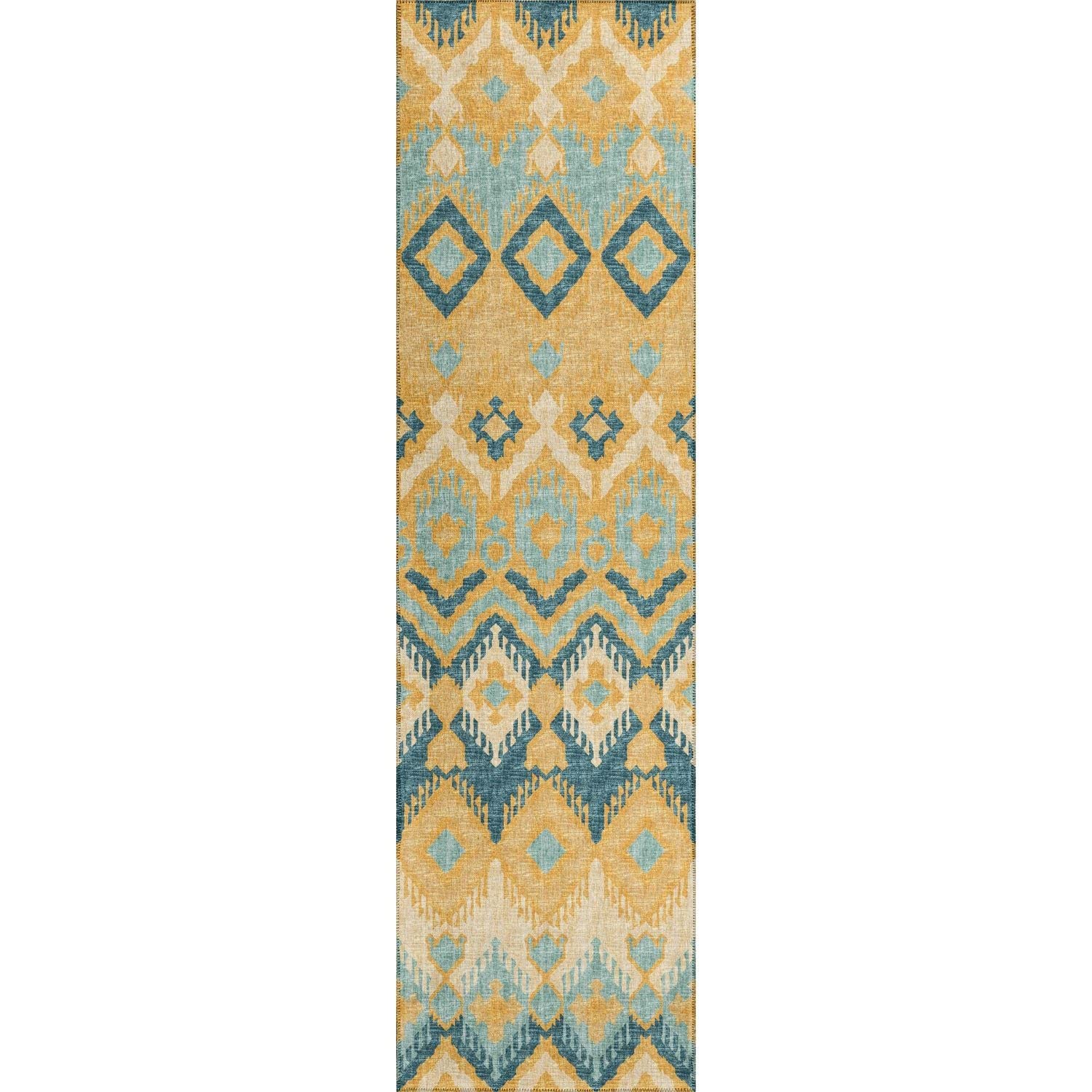 Sedona Sn2 Yellow Bohemian Rug Runner 2' 3" X 10'