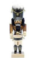 Alexander Taron Importer 32-625 Christian Ulbricht Mini Nutcracker-Drummer (Natural) -12.5" H X 4" W X 4.5" D, Gray