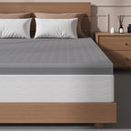 Sleepmax Extra Firm Mattress Topper Queen Size 3 Inch - Firm Memory Foam Mattress Topper for Pain Relief - Ventilated High Densi