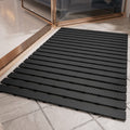 PADOOR Shower-Mat Non Slip, Heavy Duty Bathtub-Mat Curlable Quick Drain Sturdy Bath Tub Mat Without Suction Cups for Indoor Outd