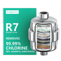 Longriver R7 Shower Filter High Put Shower Water Filter for Hard Water 99.99% Remove Chlorine, Heavy Metals, and Harmful Substan