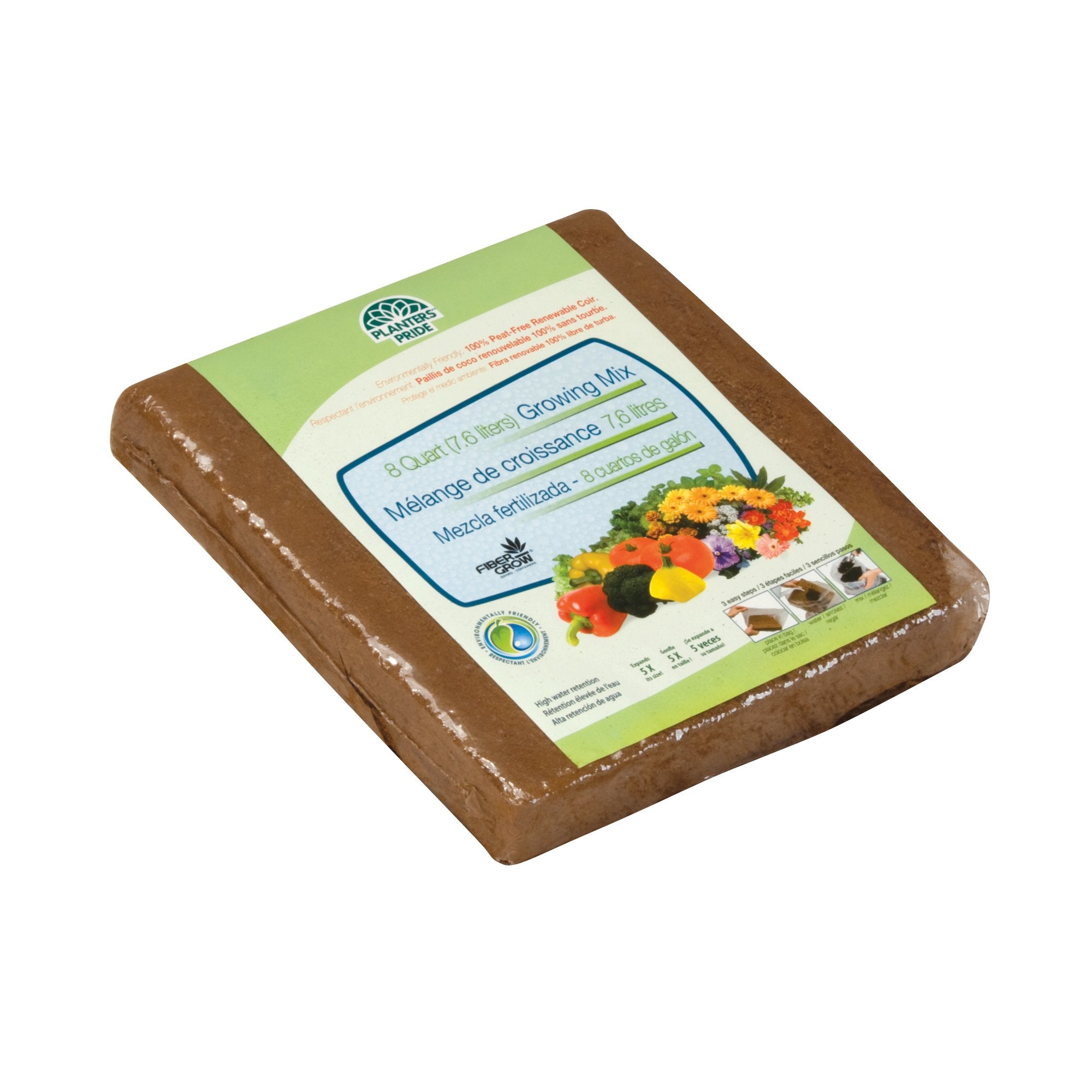 Planters Pride Rz8Qbr 8Qt Coir Growing Mix