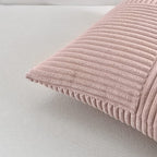 Fancy Homi Blush Pink Lumbar Decorative Throw Pillow Covers 12X20 Inch For Living Room Couch Bed, Rustic Farmhouse Boho Home Dec