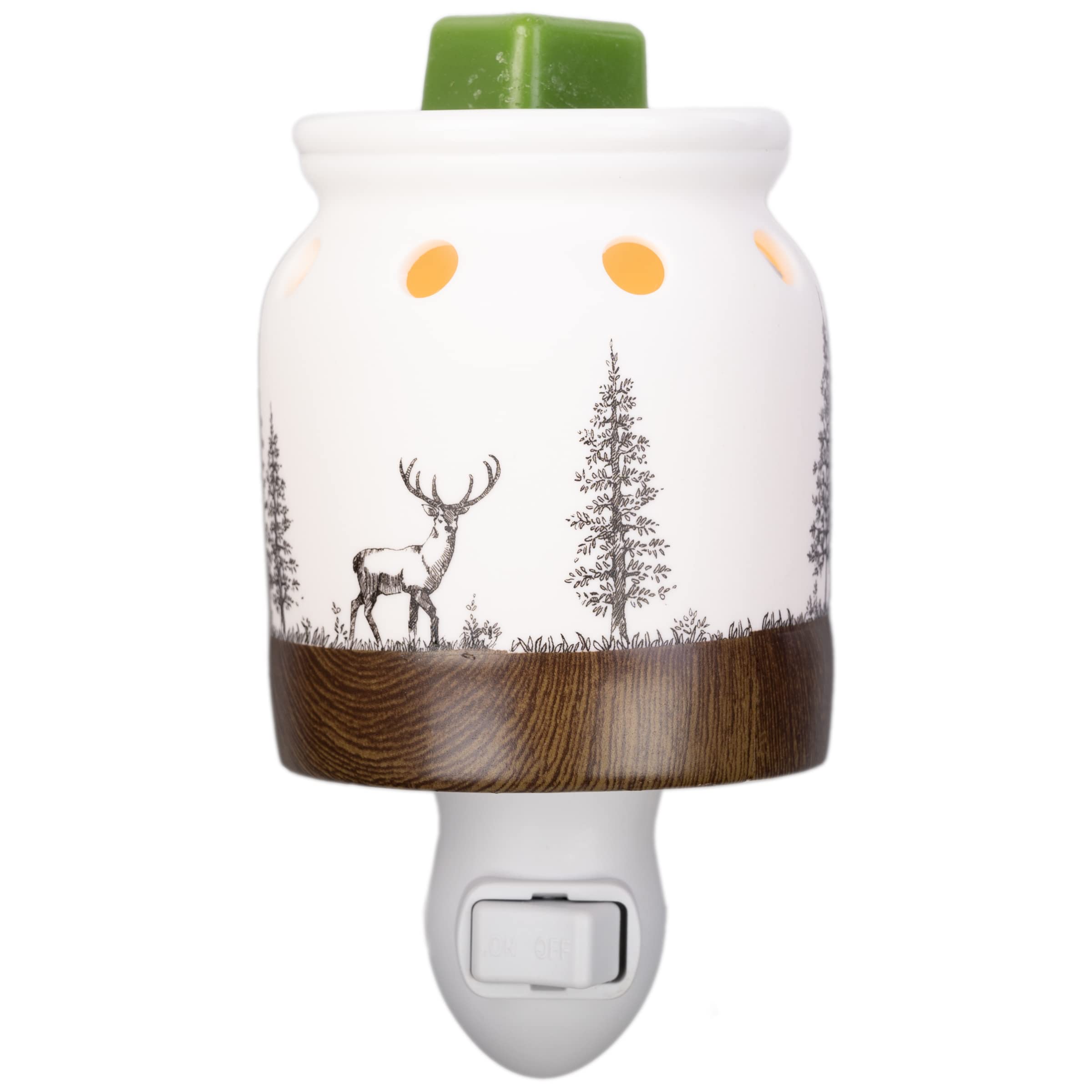 Scentsationals Accent Wax Warmer - Scented Wax Cube Melter - Electric Fragrance Plugin - Wickless Candle Air Freshener & Home D 