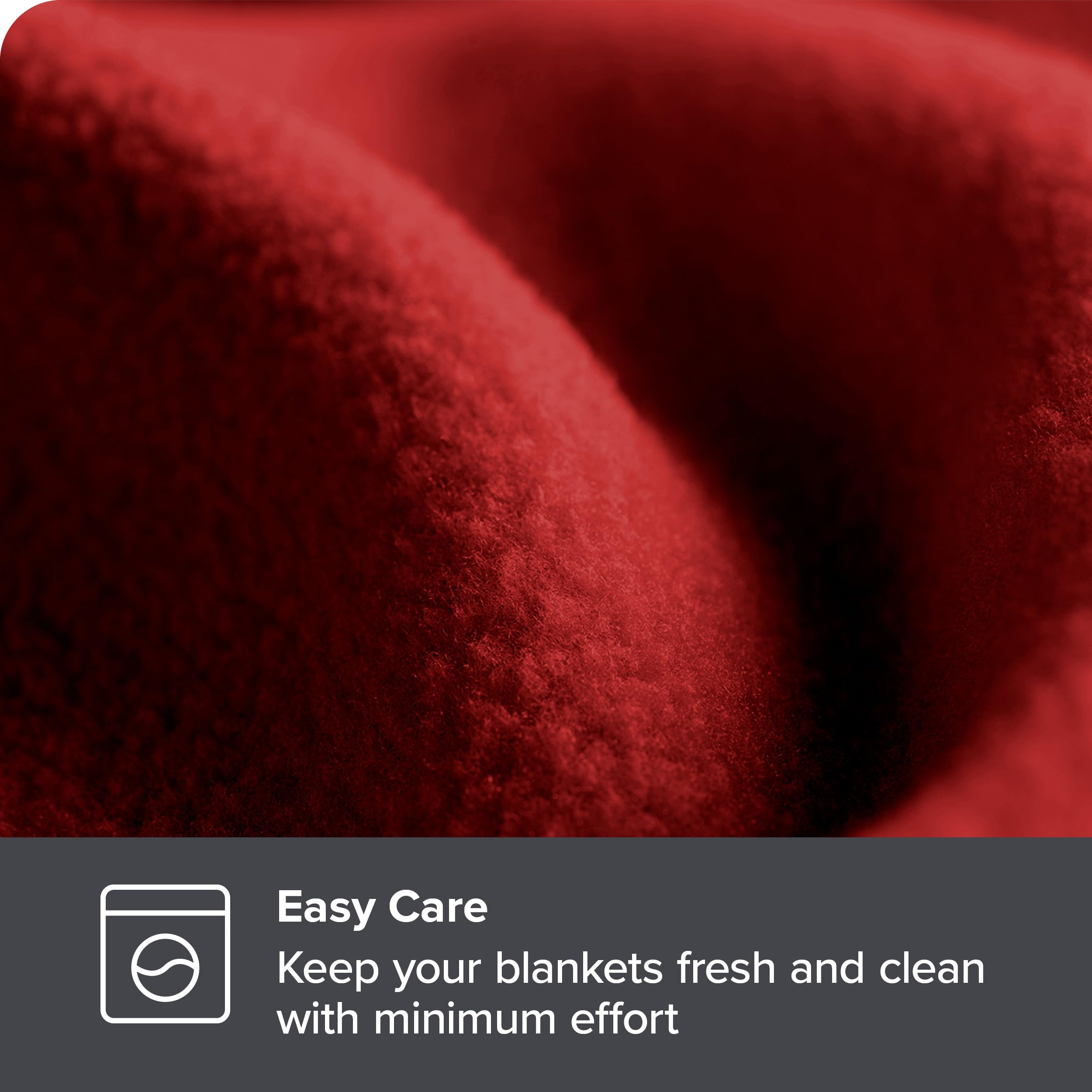 Bare Home Polar Fleece Blanket - Twin/Twin Xl Blanket - Red - Warm & Cozy - Premium Fleece Blanket - Blanket For Bed, Sofa, Camp