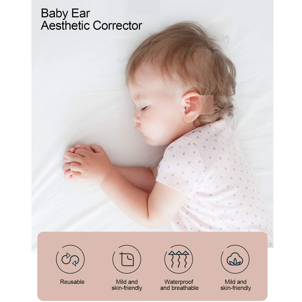 Baby Auricle Valgus Correction Patch, Newborn Baby Ear Aesthetic Correctors Kids Infant Protruding Ear Patch Stickers, Children