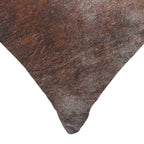 HomeRoots Cowhide, Microsuede, Polyfill 12' x 20' x 5' Brown Cowhide Pillow