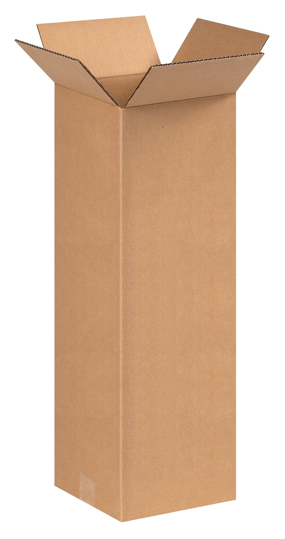 Aviditi 8X8X24 Tall Corrugated Boxes, Tall, 8L X 8W X 24H, Pack Of 25 | Shipping, Packaging, Moving, Storage Box For Home Or Bus