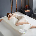 Goose Down Body Pillow Firm Body Pillows For Adults Large Long Hugging Pillow Insert For Side Sleepers, Breathable 20X54 Full Bo
