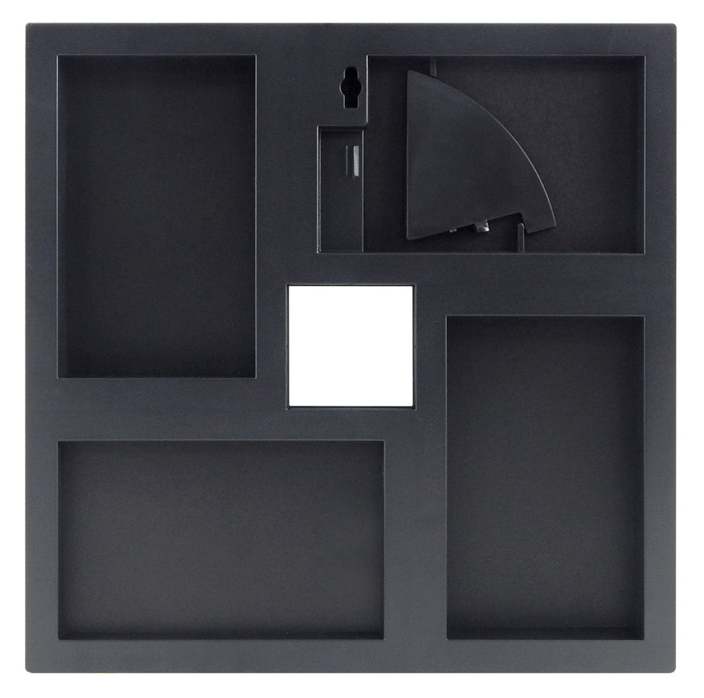 Mcs 4X6 Inch Format Frame Collage, 4 Openings, Black (47675)