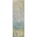 Winslow Wl3 Green Transitional Rug Runner 2' 6" X 12'
