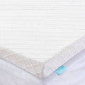 Recci 2 Inch Queen Mattress Topper, Memory Foam Pressure-Relieving For Back Pain, Mattress Topper With Removable & Washable Cove