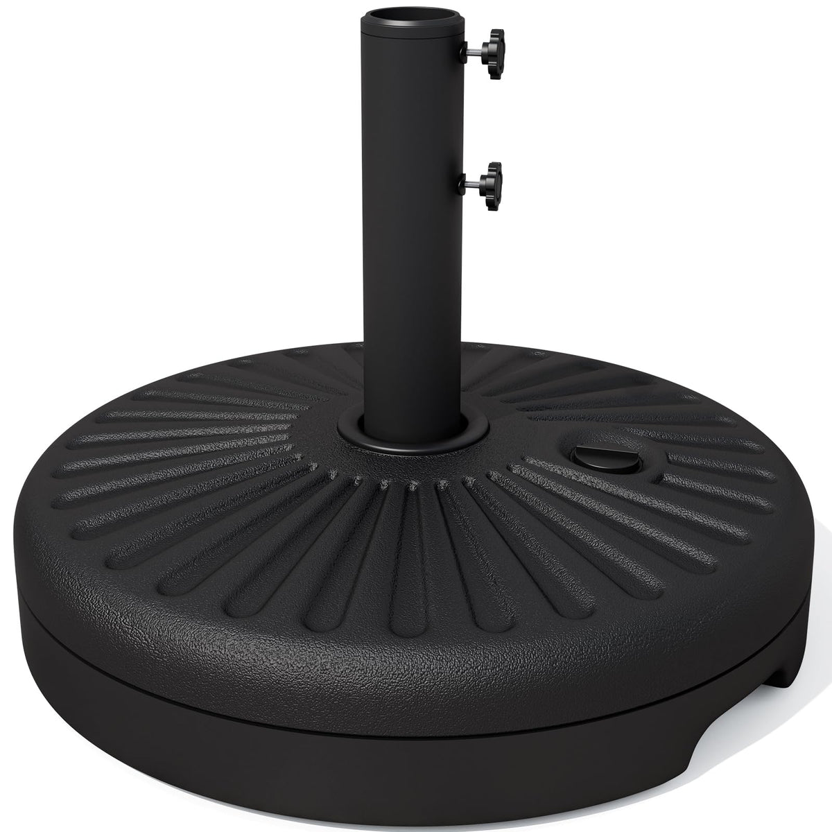 Jearey 22L Outdoor Umbrella Base Water Filled Stand, Patio Umbrella Base Stand, Patio Outdoor Heavy Duty Umbrella Holder Stand (