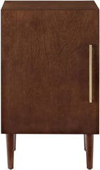 Crosley Furniture Everett Record Player Stand With Storage For Vinyl Records, Mahogany