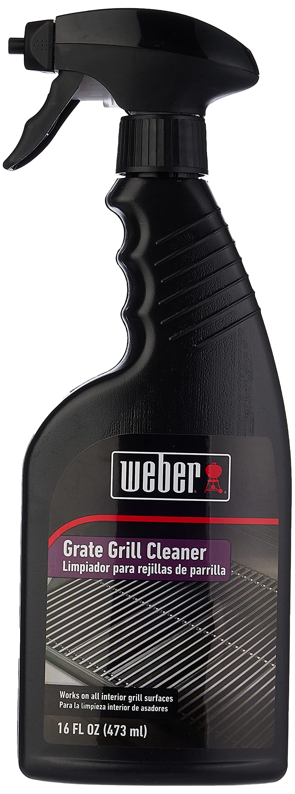 Weber Grill Grate Cleaner, 16 Oz Spray Bottle,Black