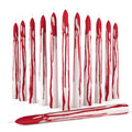 CANDWAX 10 inch Taper Candles Set of 12 - Unscented Candles Taper Burning for 8 Hours - No Drip Bleeding Taper Candles Ideal as 